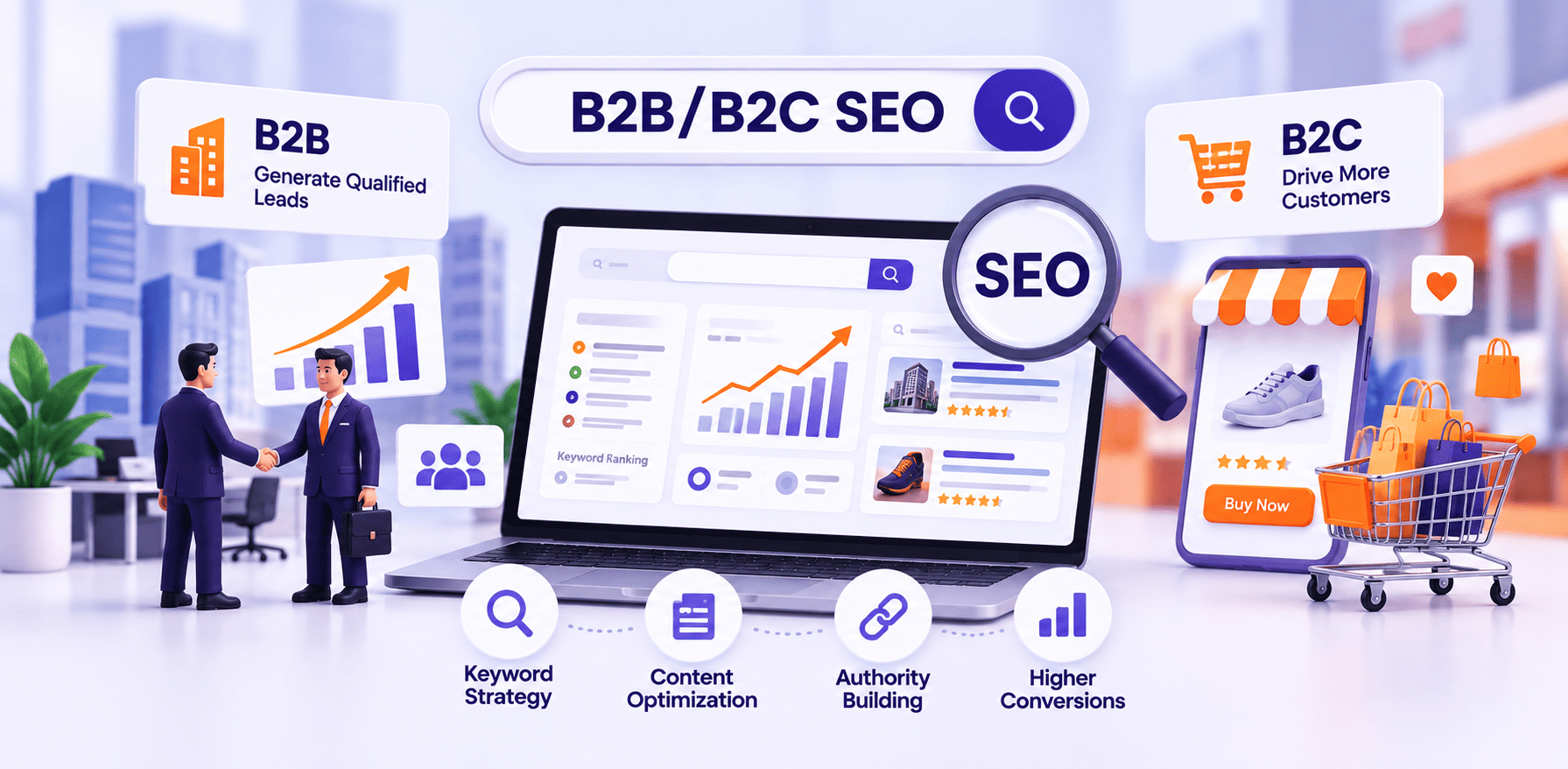 B2b/b2c SEO Services image