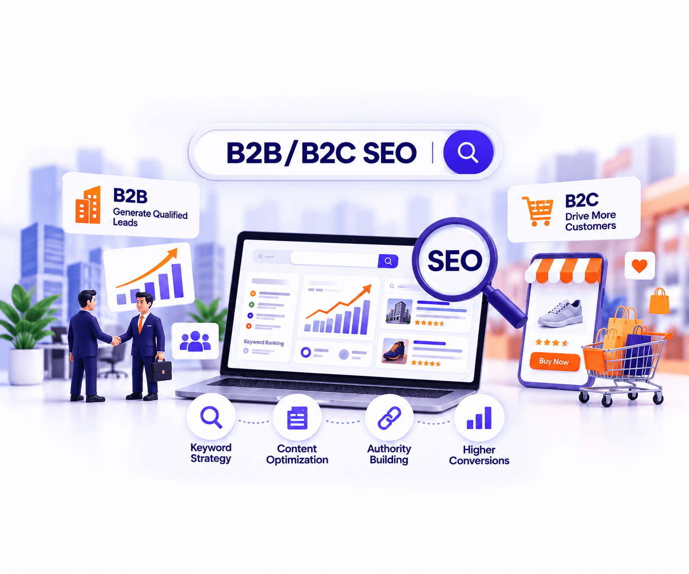 B2b/b2c SEO Services image